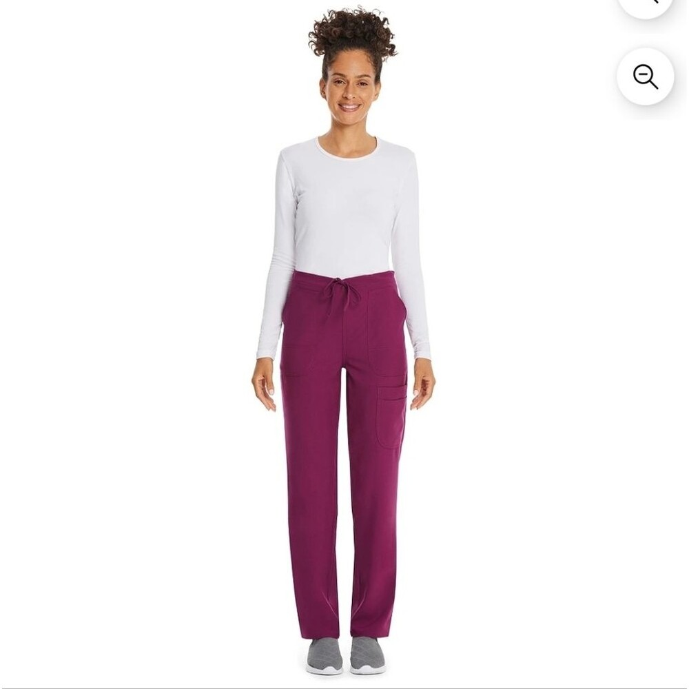 Scrubstar Women's Core Essentials Drawstring Cargo Scrub Pant, Size M